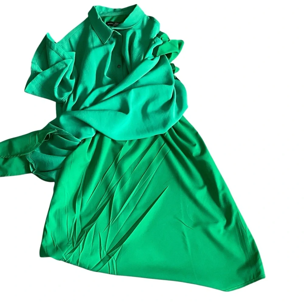 💝 Banana Republic Collared Flutter Sleeve Polo Dress - Picture 9 of 14